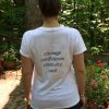 Yoga at the Treehouse SignatureSoft Women's T-shirt - logo left chest - Image 2