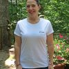 Yoga at the Treehouse SignatureSoft Women's T-shirt - logo left chest