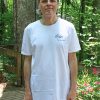 Yoga at the Treehouse Fruit of the Loom® ink printed heavy cotton HD™ Men's T-shirt - logo left chest