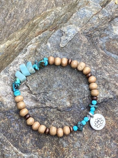 Earthy Girl W/ Lotus Charm