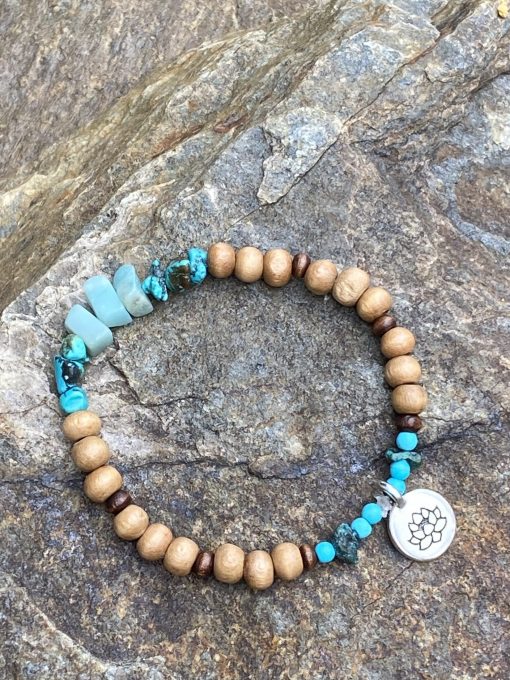 Earthy Girl W/ Lotus Charm