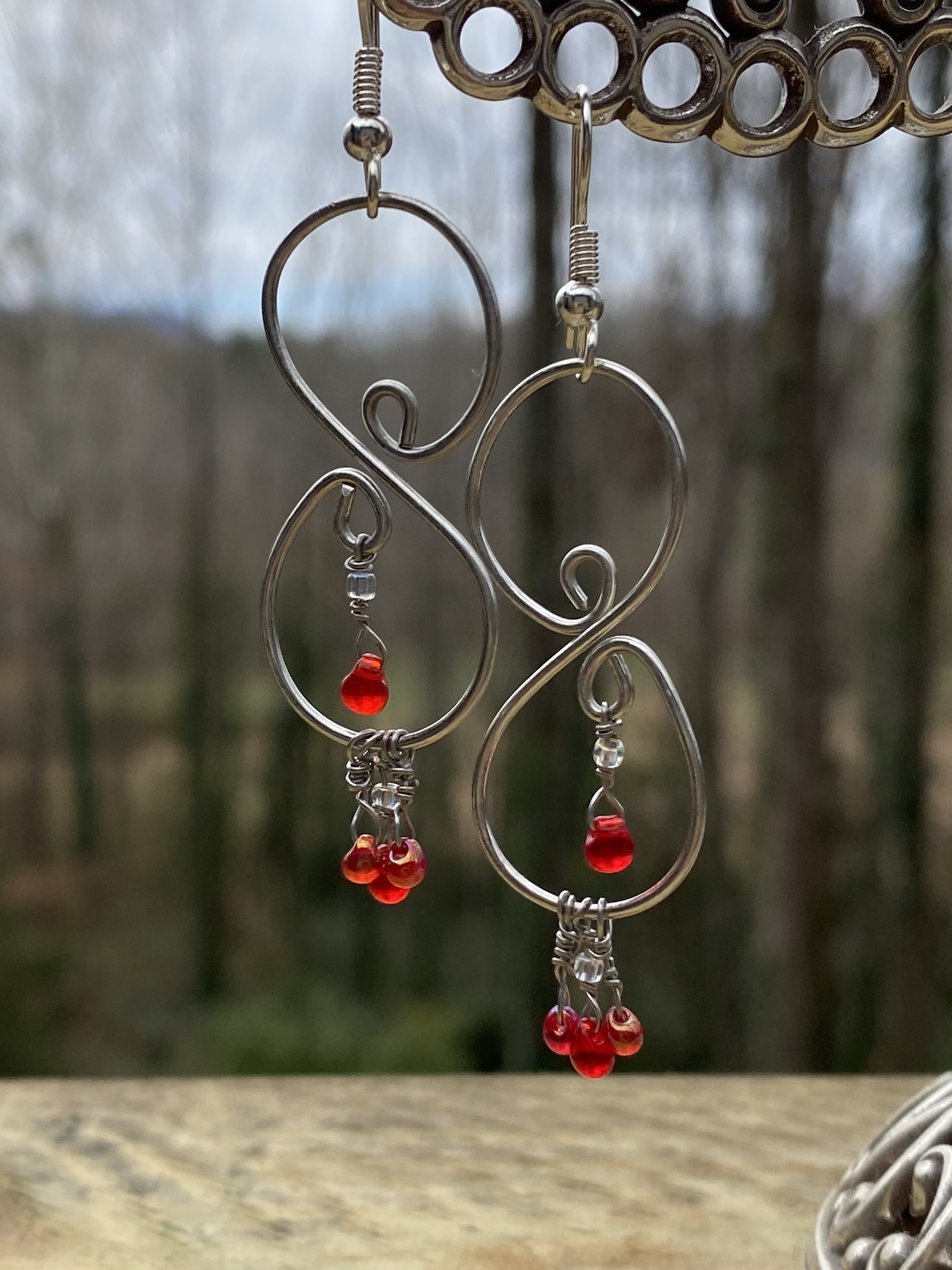 Cinnamon Drops Earring